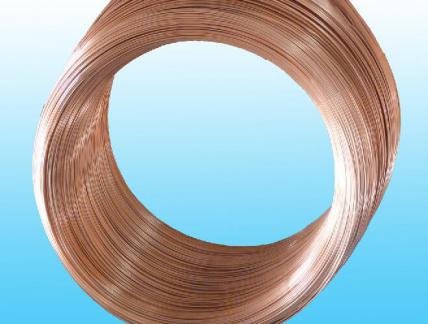Wushun 6.35 mm X 0.7 mm Cold Drawing Single Wall Coated Copper Steel Bundy Tube To Protect Rust