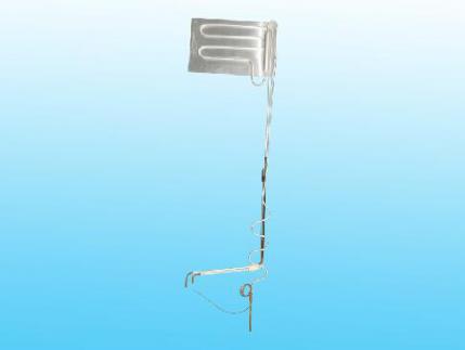 Bond finned evaporator