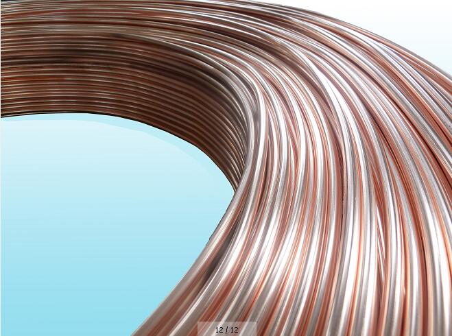 Copper-plated pipe