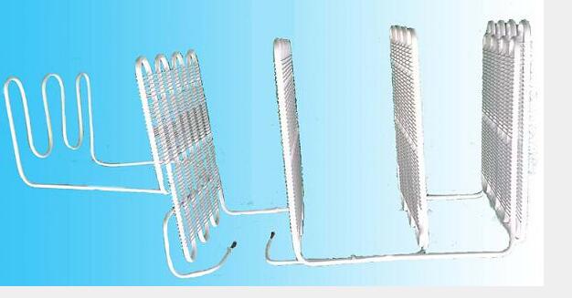 refrigerator finned evaporator