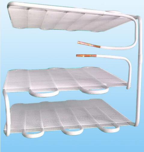 Wire tube finned evaporator